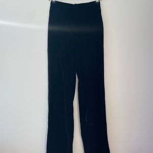 Black Velour Zara Flares XS